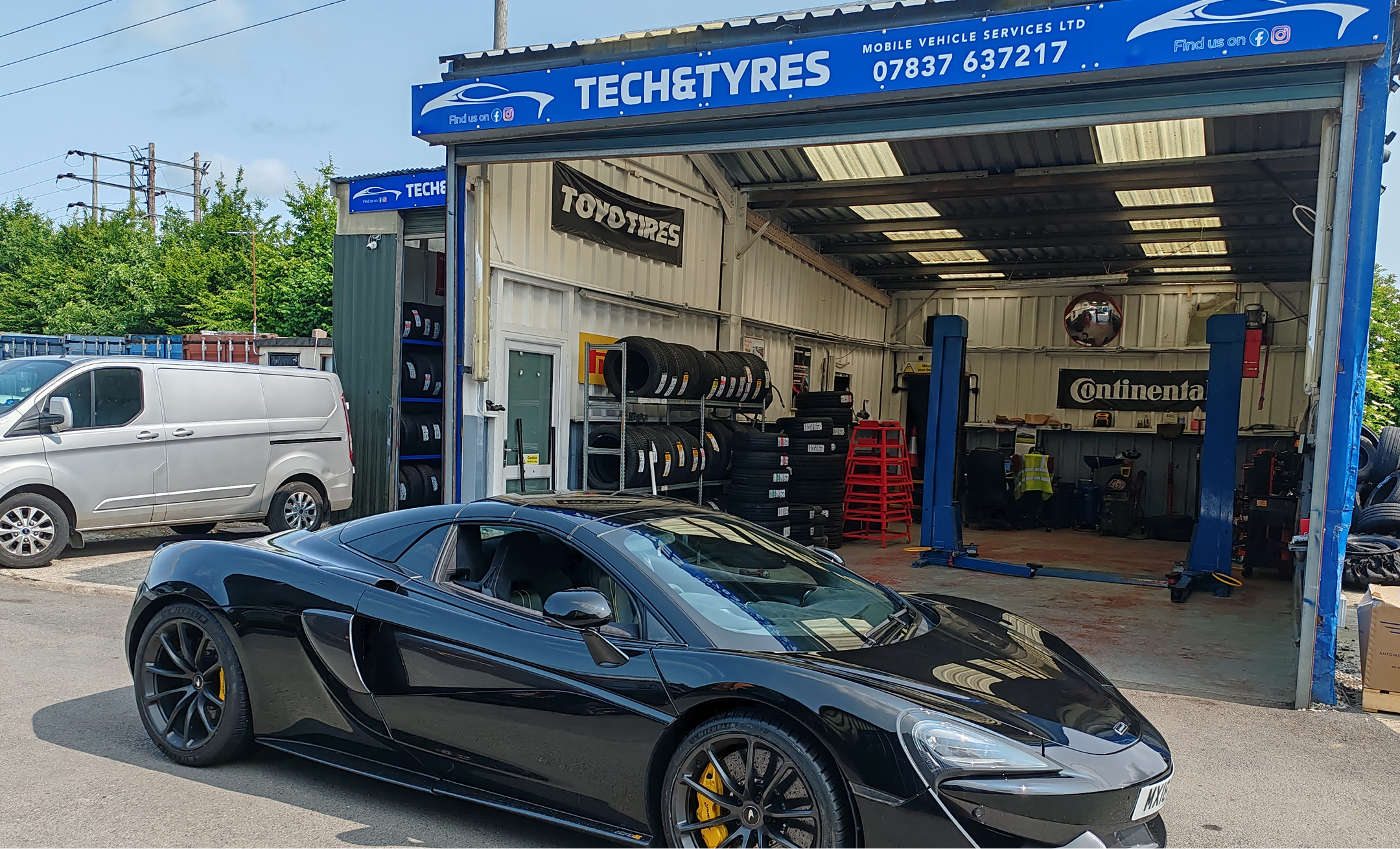 Tech & Tyres covering Wiltshire and Somerset