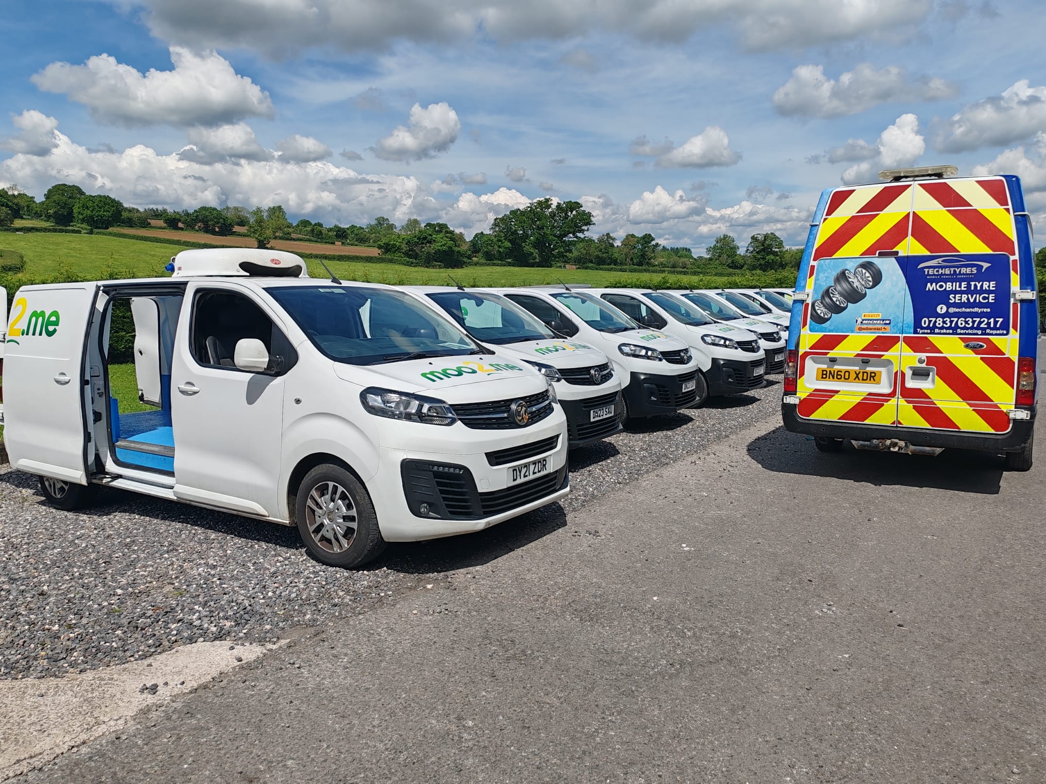 Commercial fleet tyre services Wiltshire