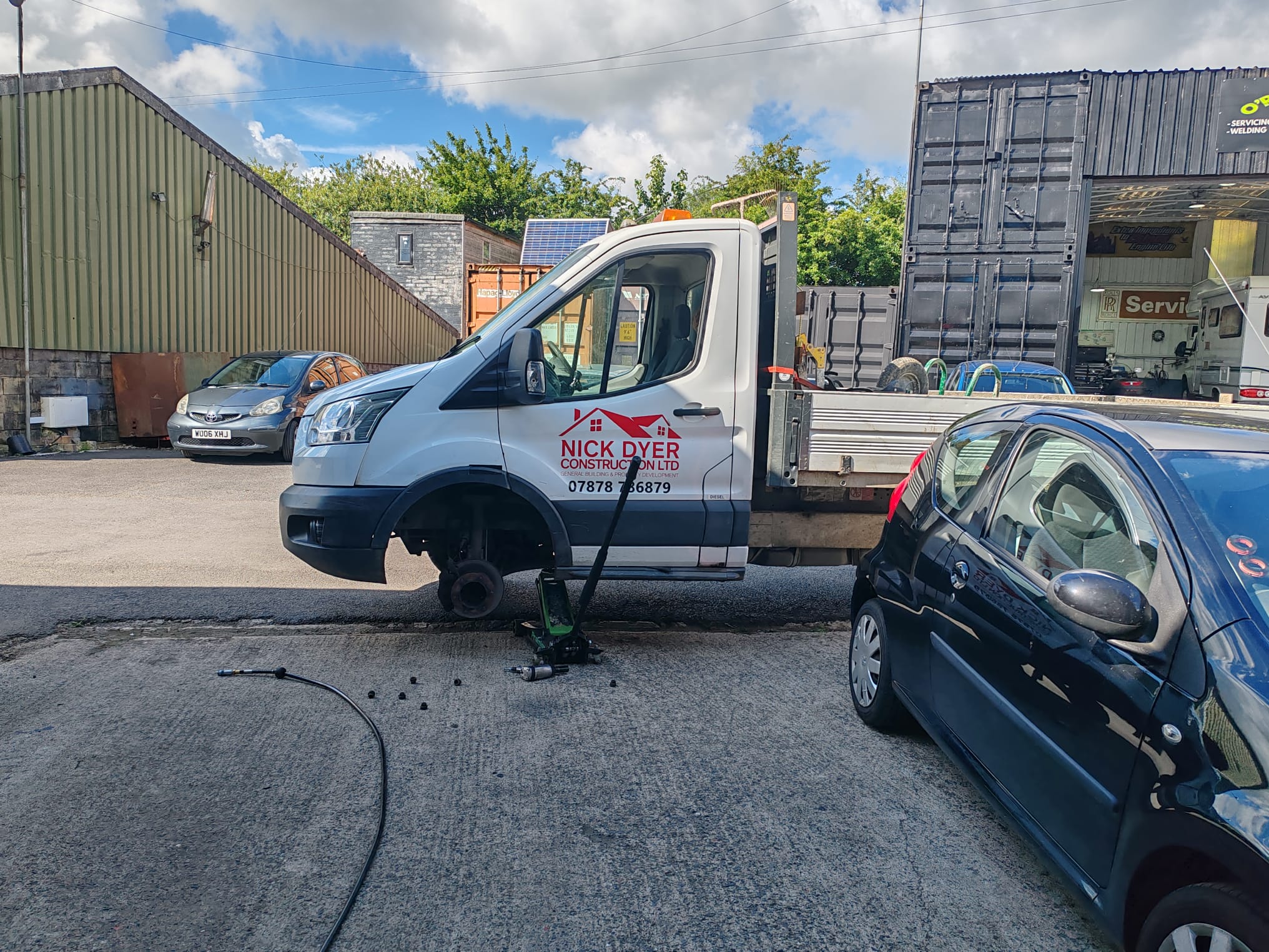 Commercial fleet tyre services Wiltshire