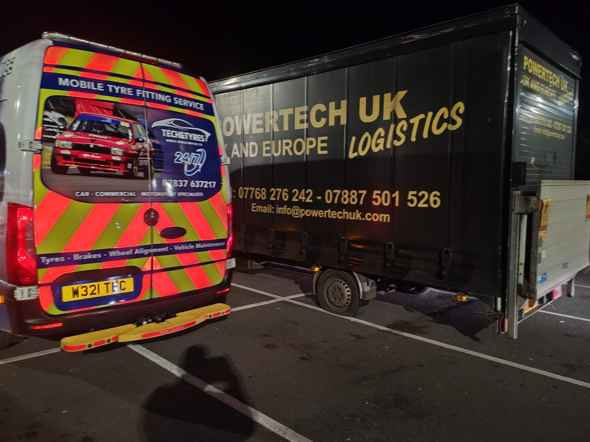 Tech & Tyres mobile service van